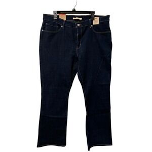 Levi's Women's Classic Bootcut Jeans‎ Dark Wash Size 18 Medium W34 L32
